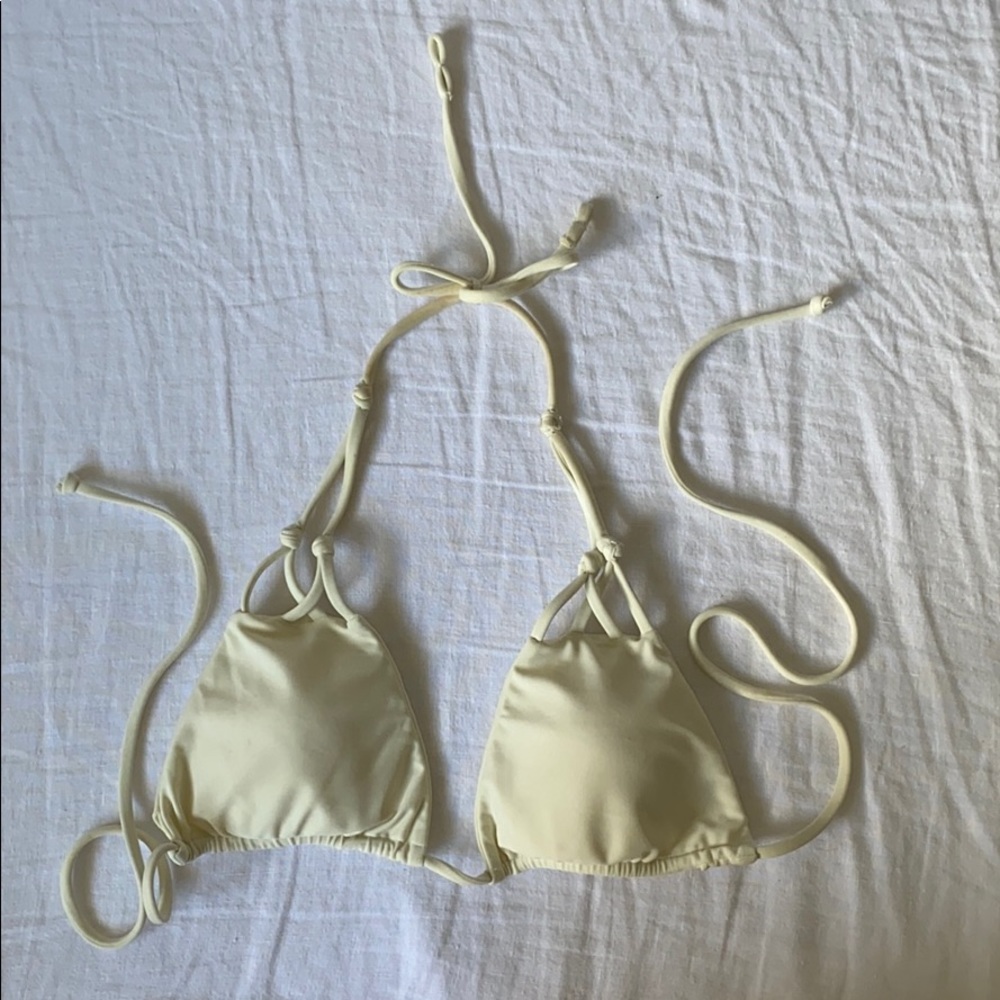 NEVAEH Trixie Bikini Top - Sandbar- size Small